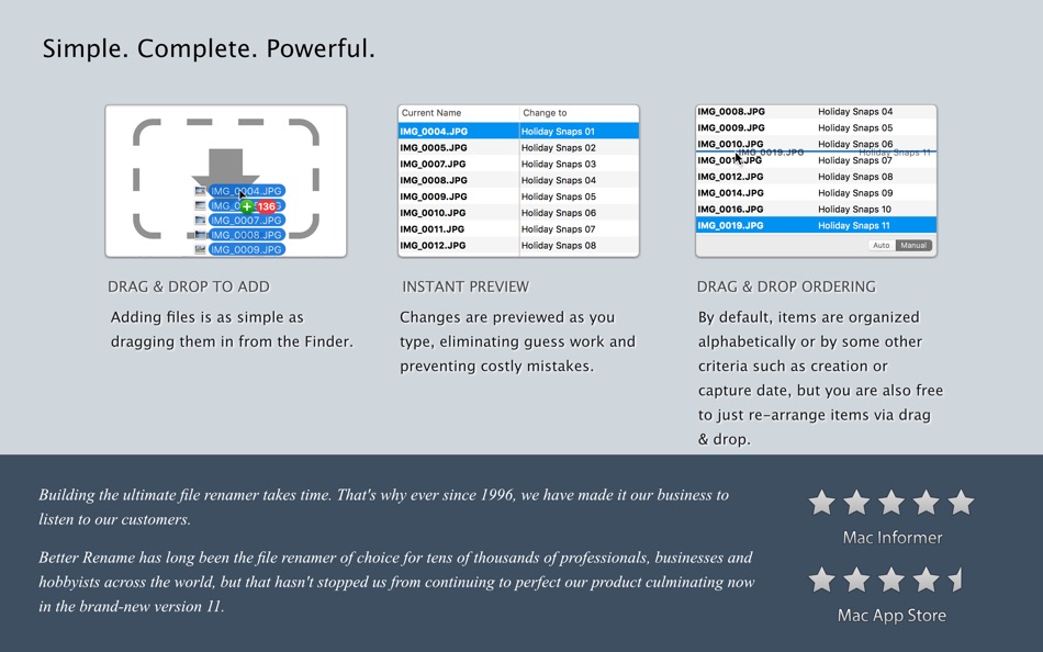 #2. Better Rename 11 (macOS) بواسطة: publicspace.net