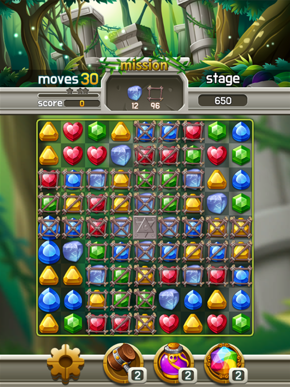 Jewels El Dorado iPad screenshot
