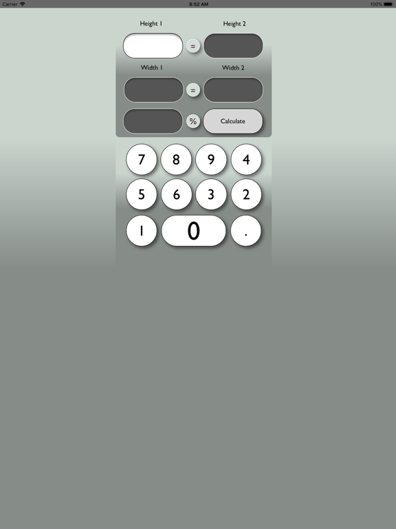 Screenshot #4 pour Graphic Proportion Calculator