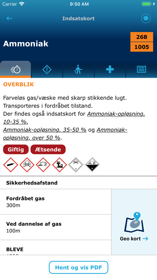 #2. Farlige stoffer (iOS) 由: Danish Defence