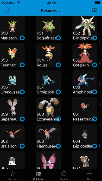 Screenshot #1 pour Français Dex Équipe Bâtir