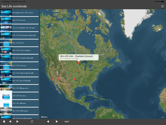 Screenshot #1 for Sea Life worldwide