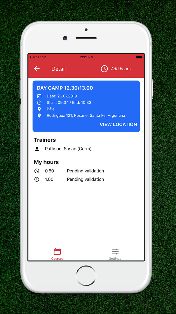 InterSoccer App