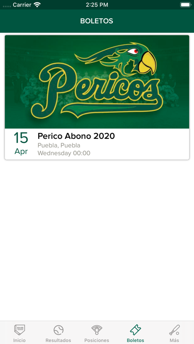 Pericos de Puebla Oficial Screenshot