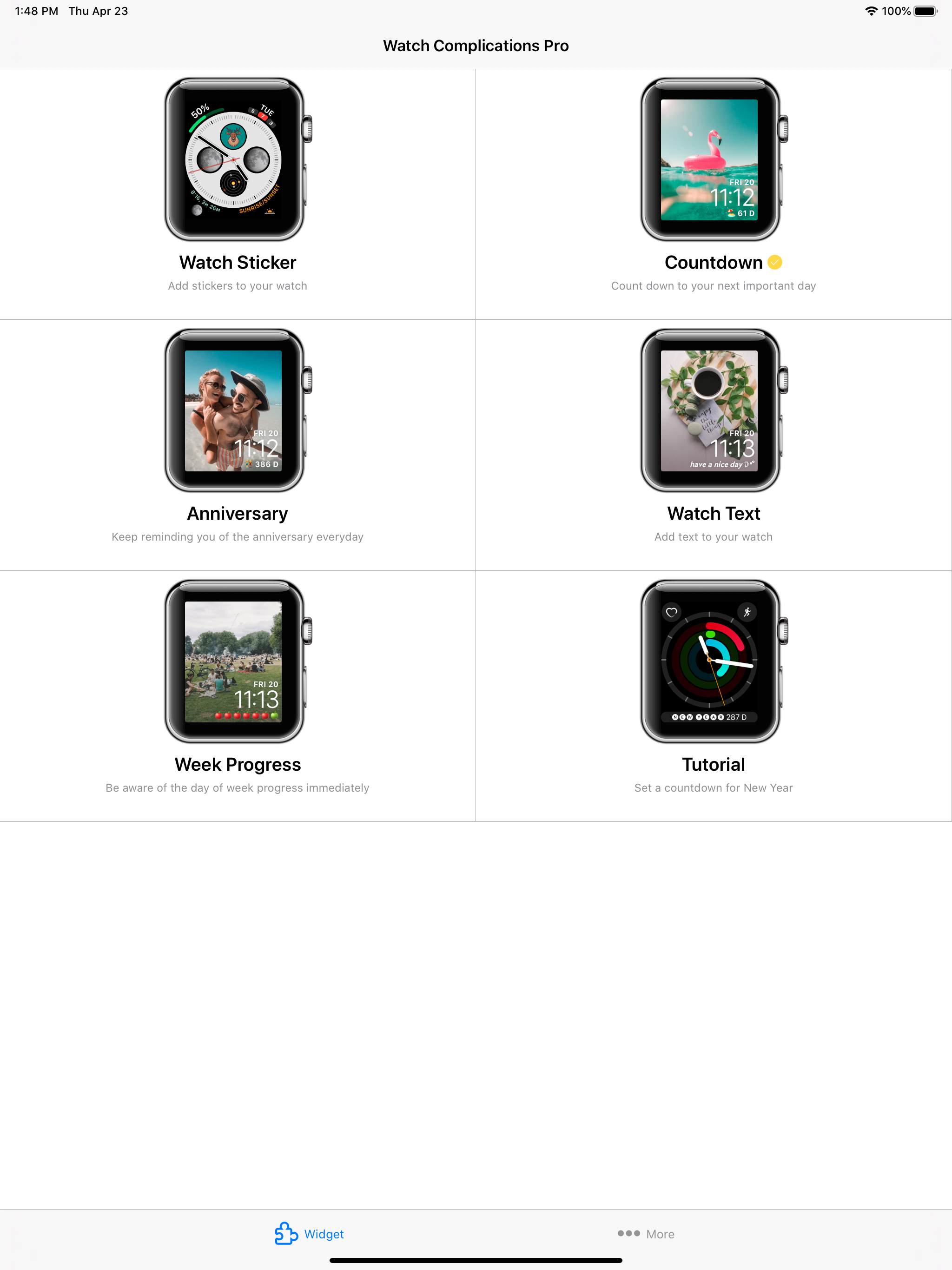 Watch Complications Pro