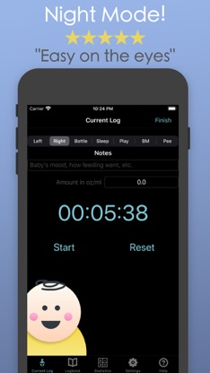 Baby Log & Breast Feeding App. screenshot 5