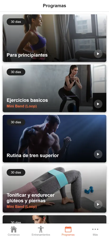 Ejercicios con banda elástica