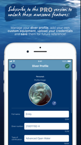 Breathe - Smart Scuba Dive Log screenshot
