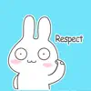 Chubby Rabbit Animated App Delete