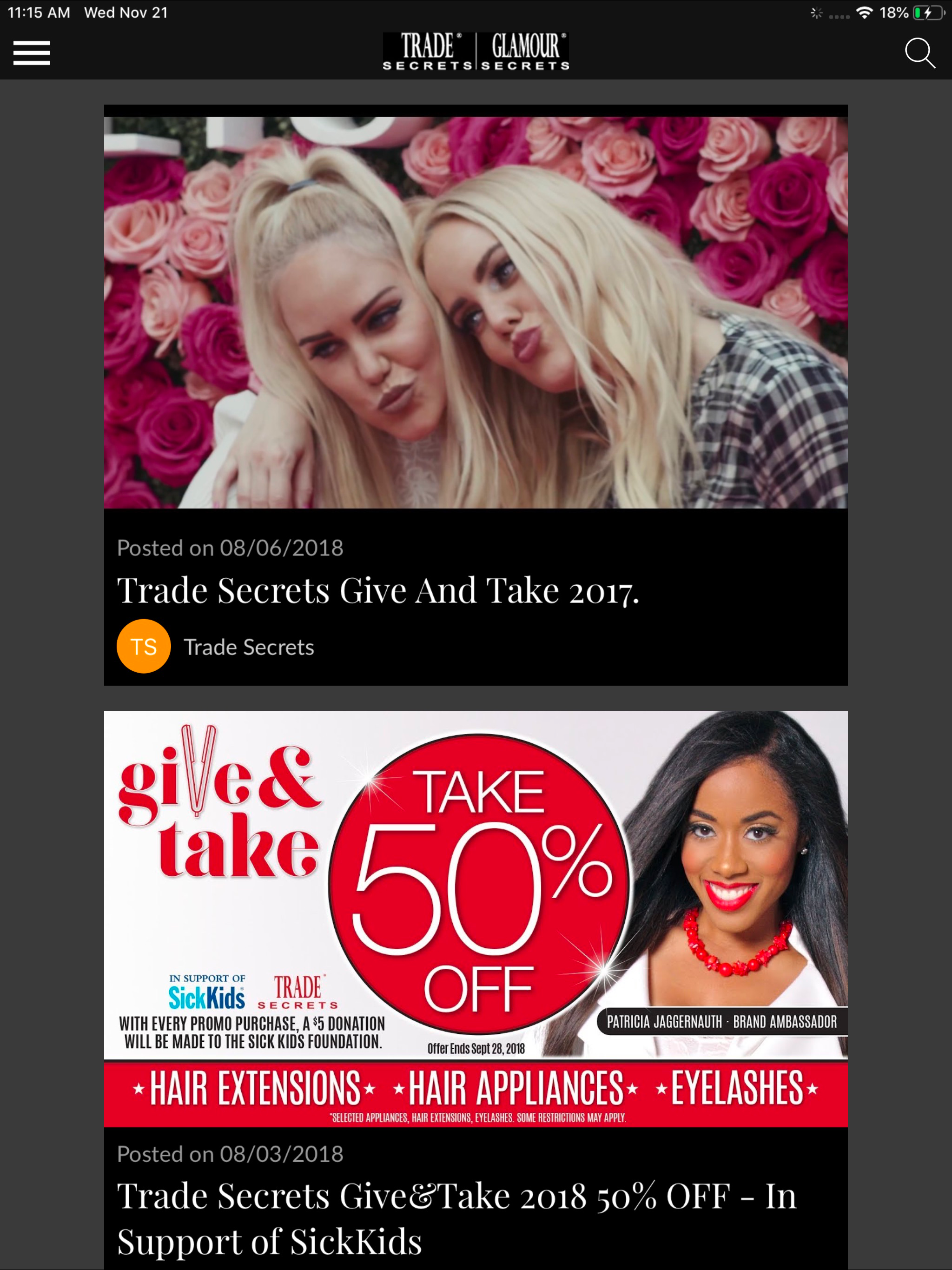 Glamour Secrets