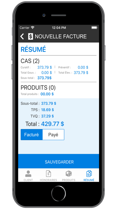 App screenshot