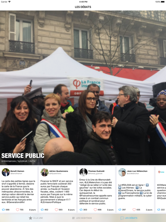 Screenshot #5 pour Politoscope : l'actu politique