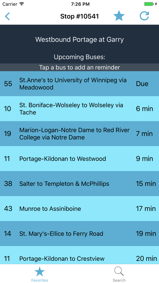 #2. myBus Winnipeg - Live Transit (iOS) 由: Foxbit Software Ltd.