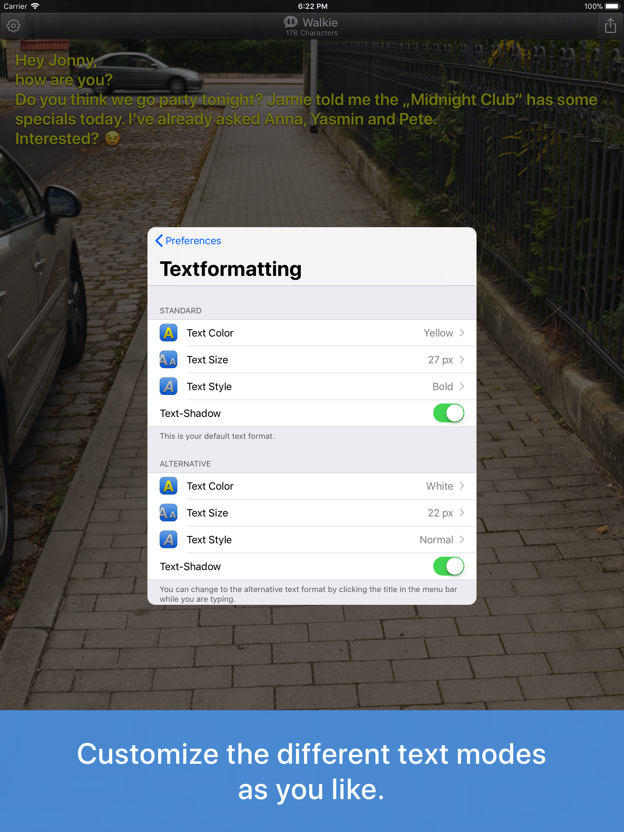 Walkie – Messaging On The Go
