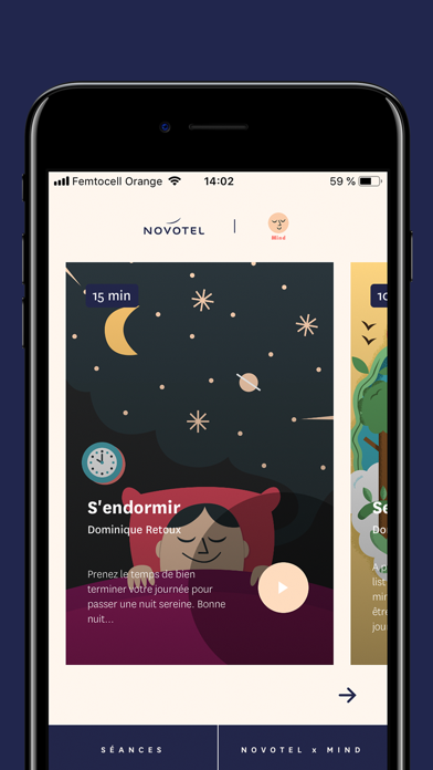 Screenshot #3 pour Méditer avec Novotel