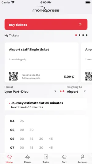 Rhonexpress screenshot 1