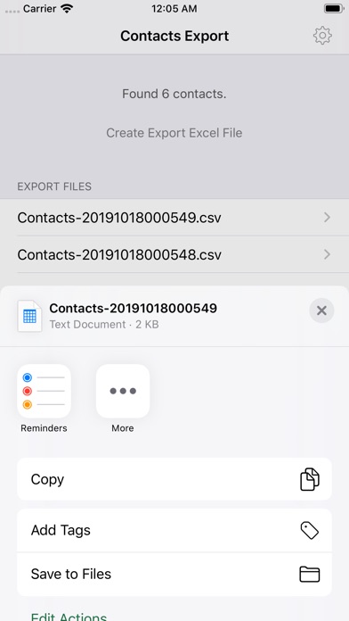 【图】Contacts2XL(截图2)