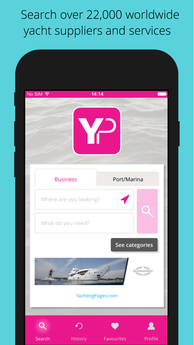 Screenshot #1 pour Yachting Pages: Yacht Services