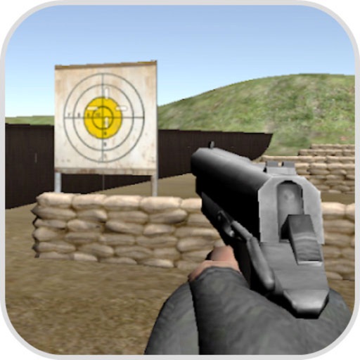 Gun Shooting Target Range icon