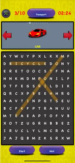 Game screenshot Word Search with pictures kids apk