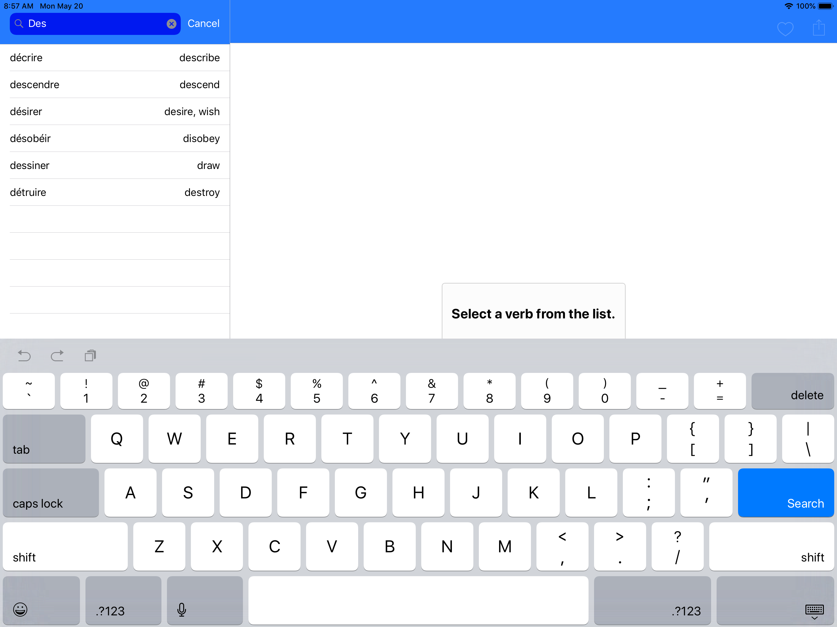 French Verb Conjugator Pro screenshot 18