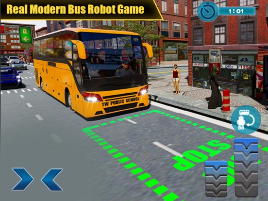 Screenshot #6 pour Real Robot Bus Transform War