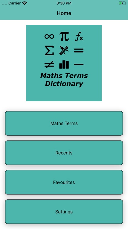 Maths Terms Dictionary