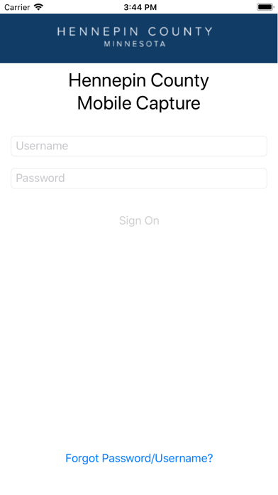 MobileAppHC1 app screenshot