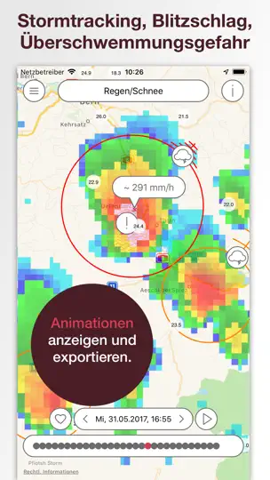Screenshot von Pflotsh Storm auf dem iPhone 5
