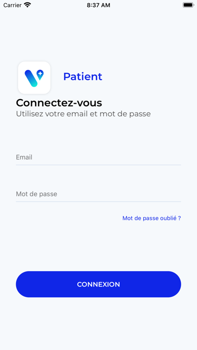 Screenshot #1 pour Visitadom Patient