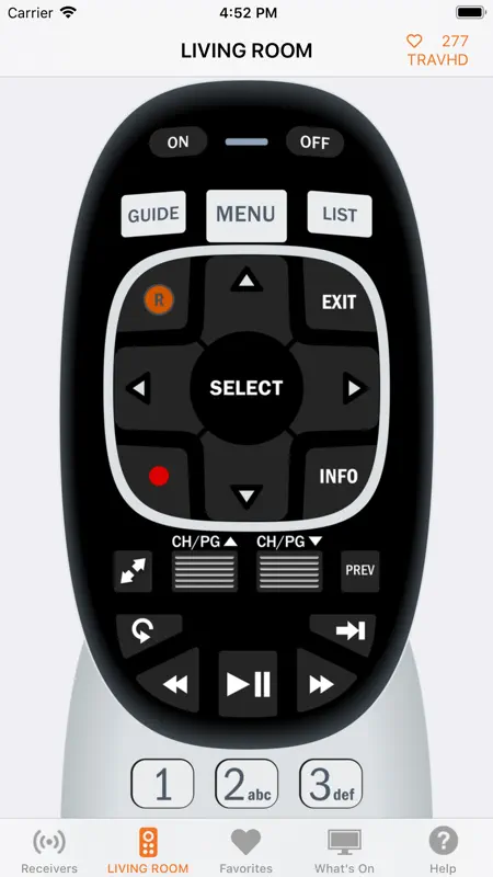 DirectVR Remote for DirecTV screenshot 2 of 2
