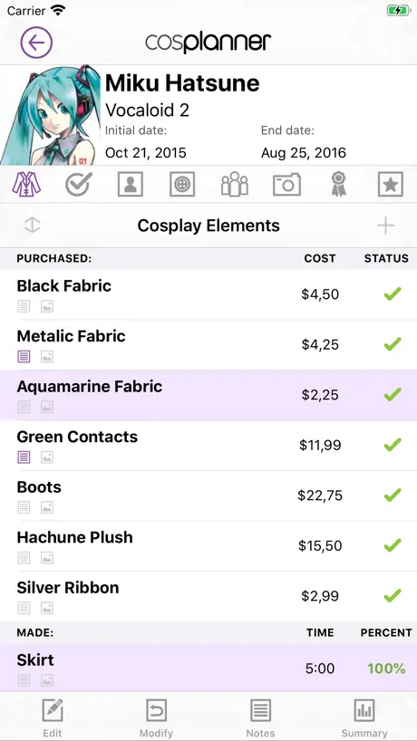 Cosplanner