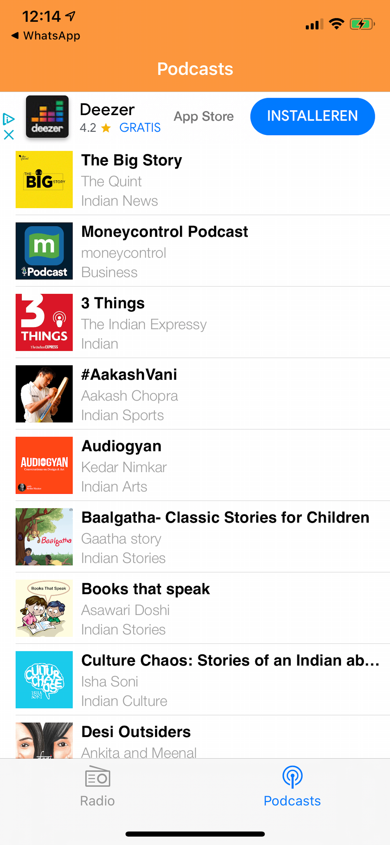 Indian Desi RADIO & Podcasts screenshot 3
