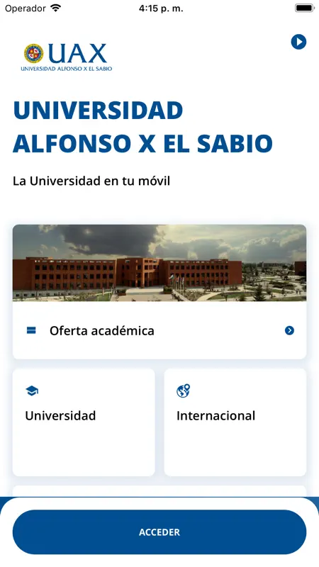 UAX - U. Alfonso X el Sabio screenshot 1 of 9