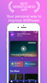 WillPower - Meditation & Sleep screenshot