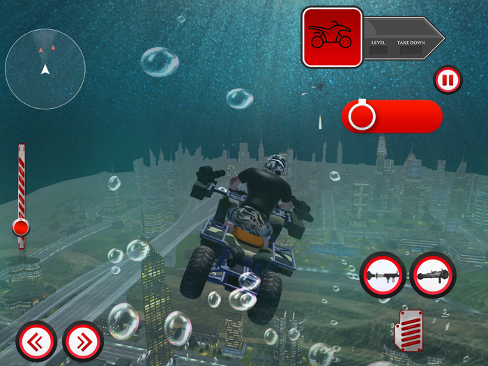 Underwater ATV Quad Demolition