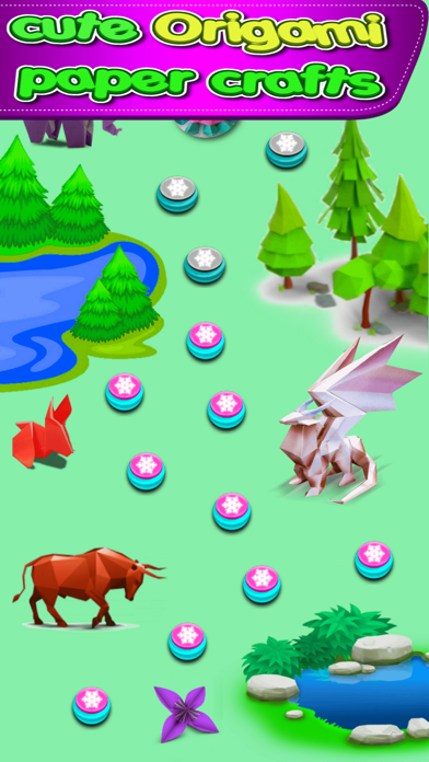 Origami Paper Art game no WiFi screenshot 2