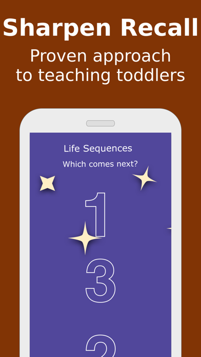 Toddler Quiz Game: Sequence 2+ iPhone screenshot 4 - Education app