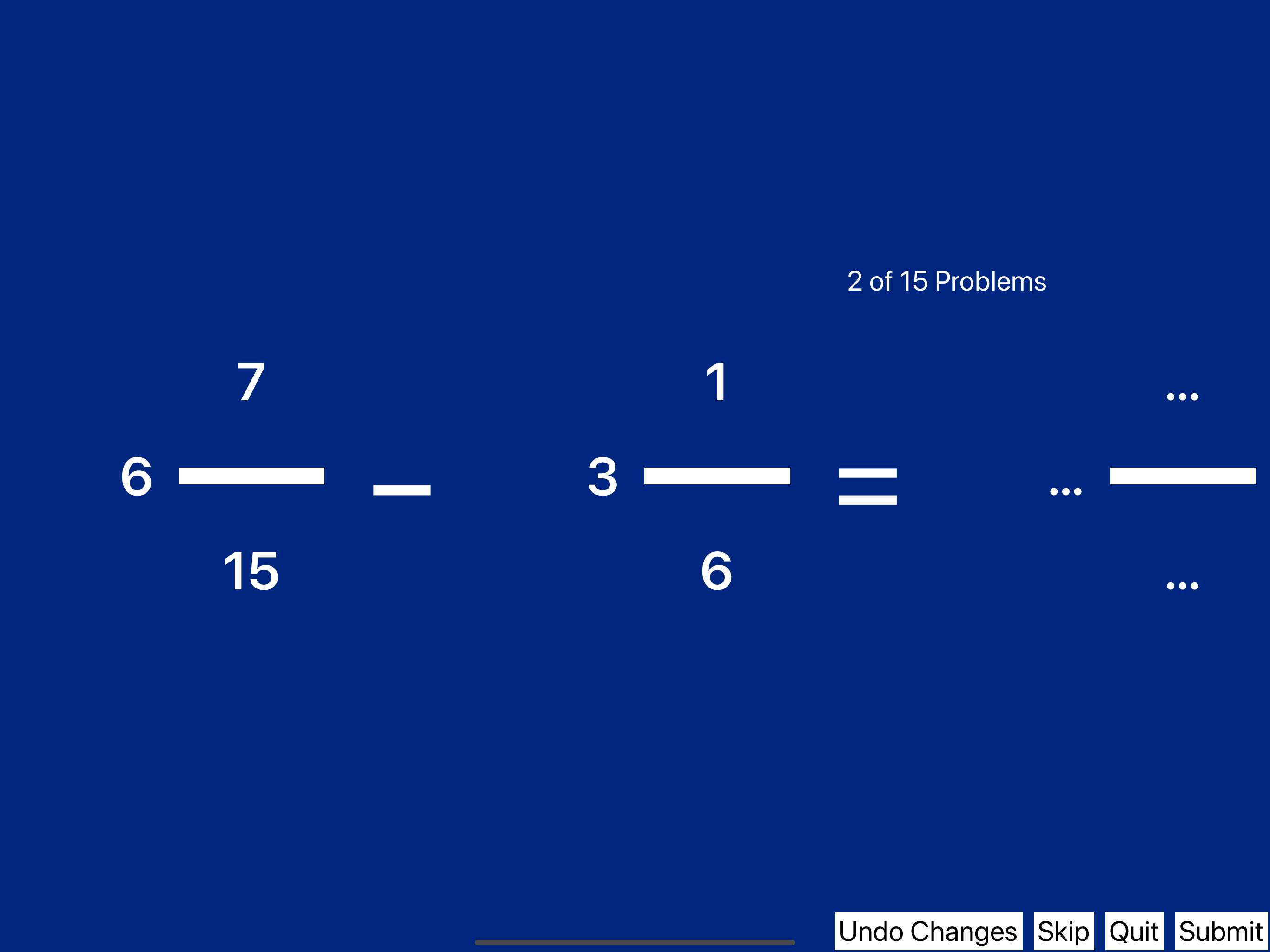 Practice2Master Fractions