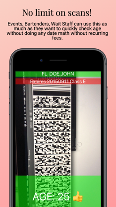 21+ Age Check ID Scanner screenshot 4