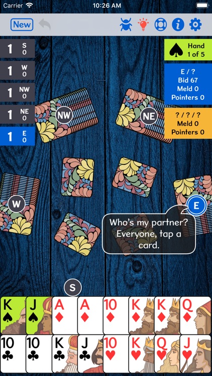 5-Handed Pinochle+ screenshot-4