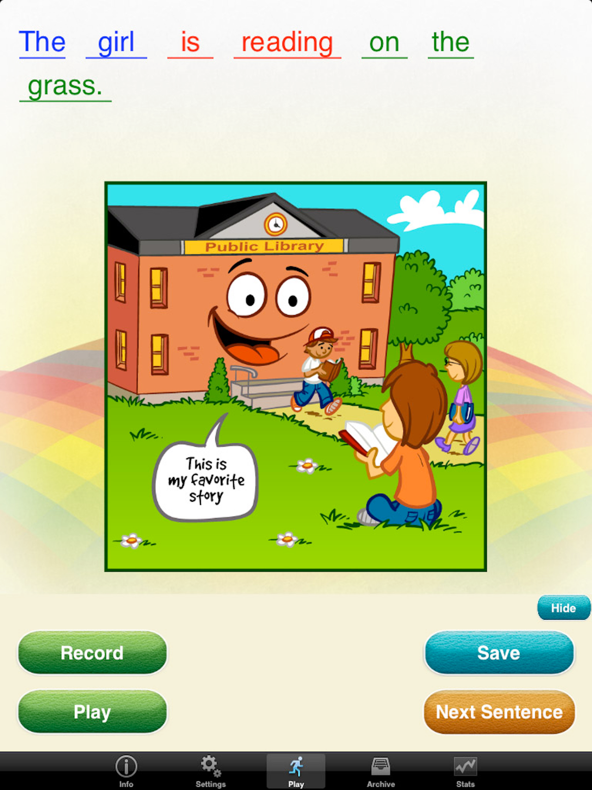 Rainbow Sentences screenshot 6