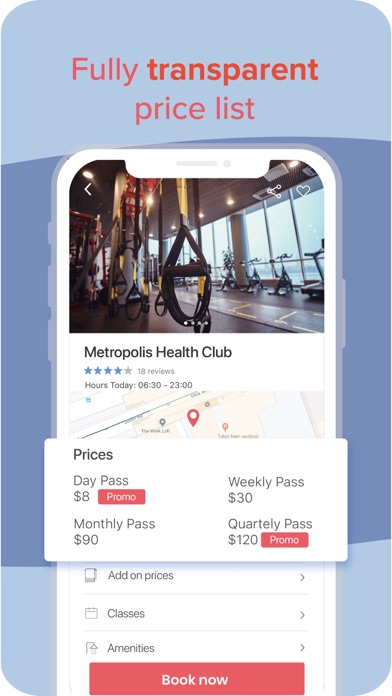 Screenshot #3 pour FitTripper - Gym Pass Finder