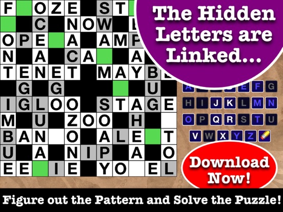 Crossword Jewels™ 100,000 Cryptogram Puzzles FREE! screenshot