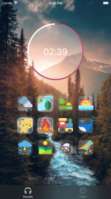 Sleep Timer — Relaxing Sounds screenshot