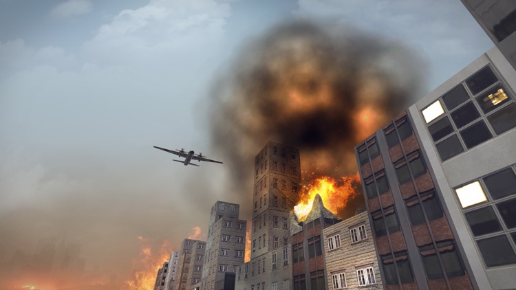 City Bomber Plane Attack