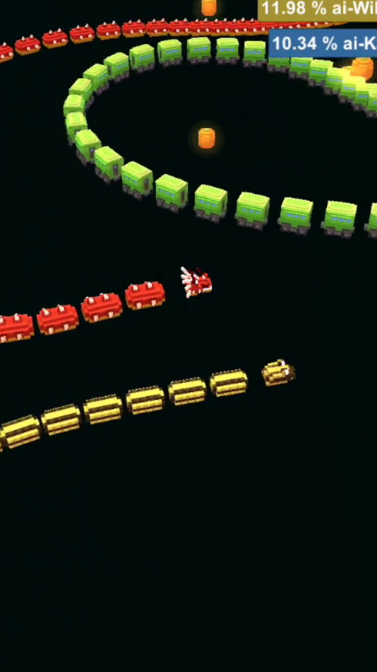 #2. Snaker.io ! (iOS) 由: Voodoo