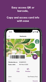 Givs - Loyalty & Reward Cards screenshot