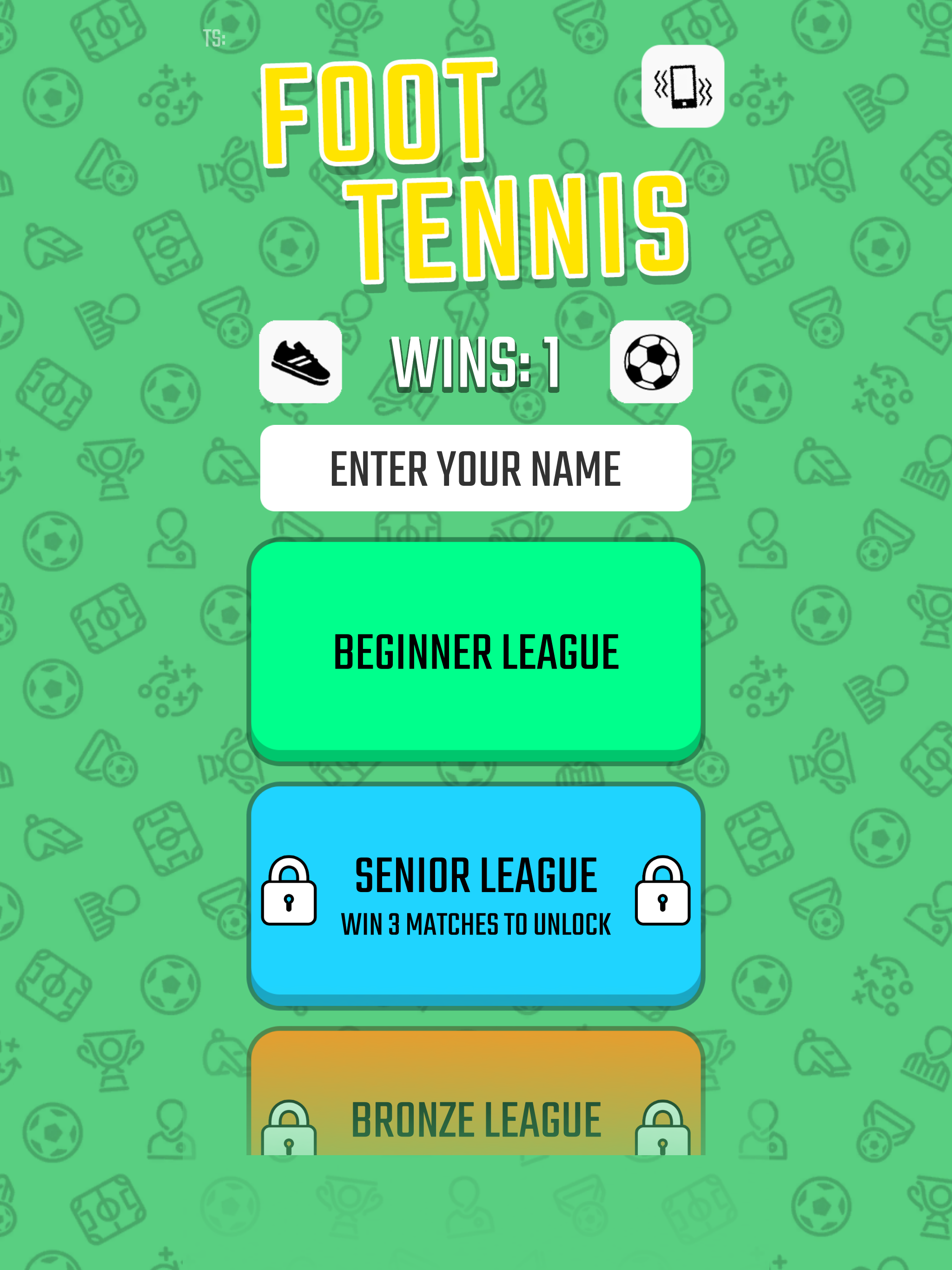 Foot Tennis 3D