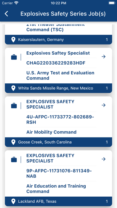 USA Job Openings Screenshot